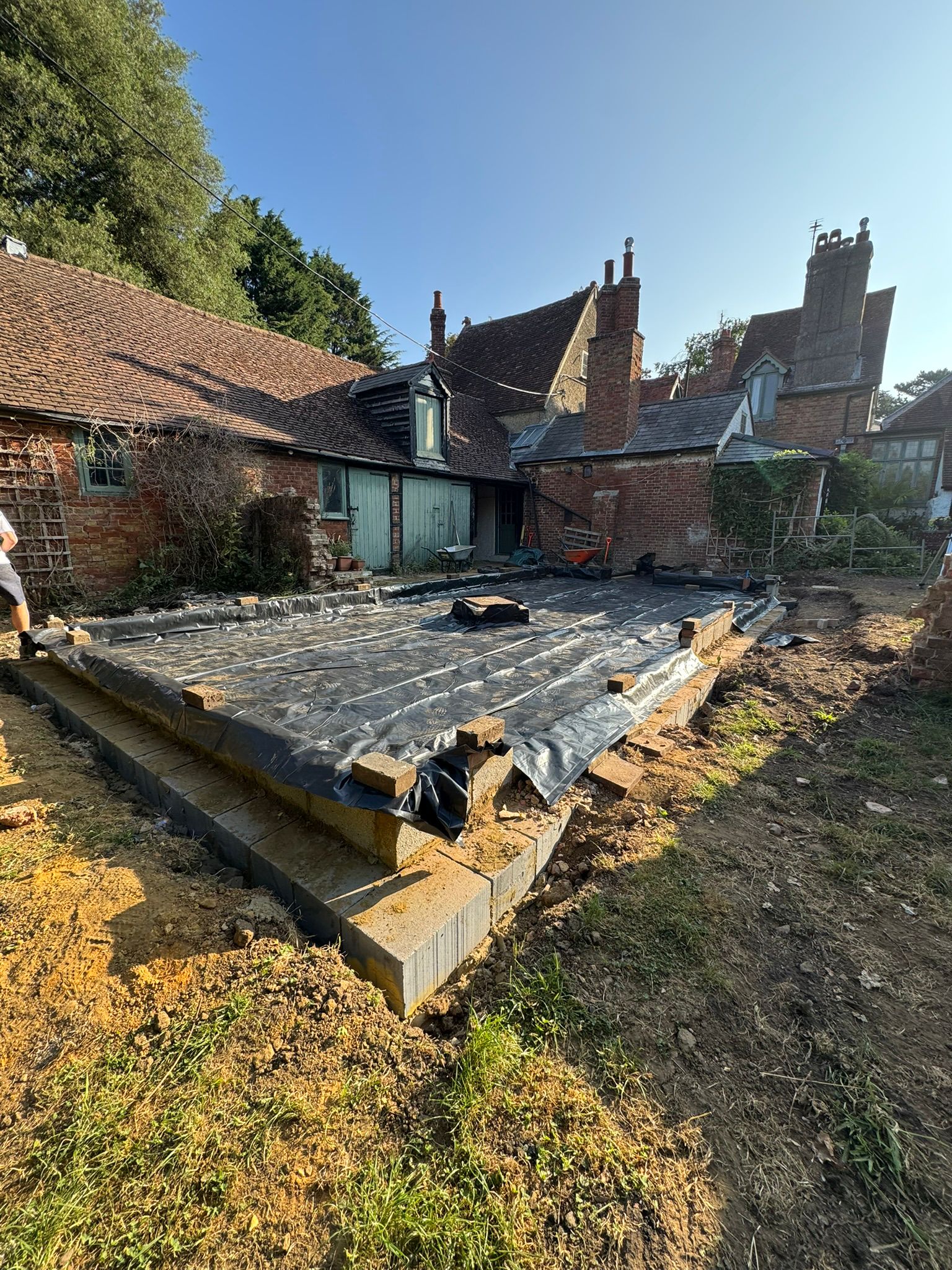 Extension at golden hour