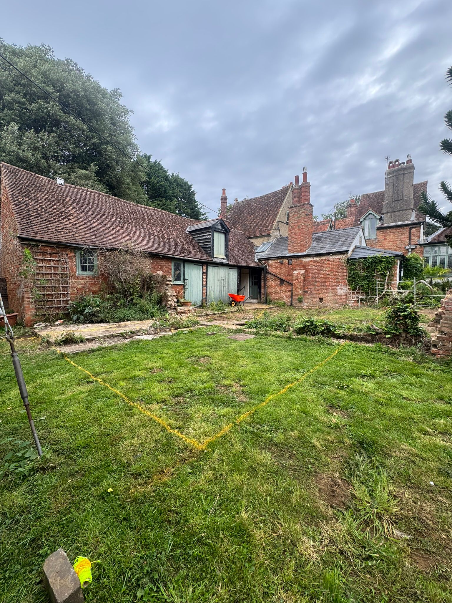 Setting out on site