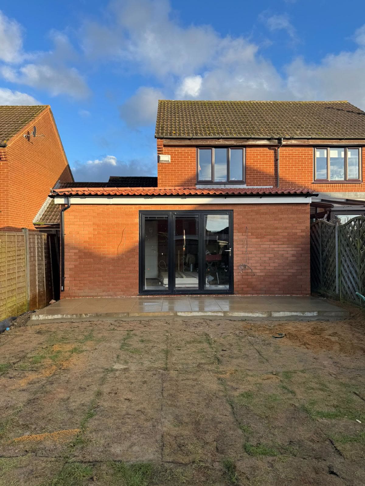 Recent Extension — 07 · Finished with patio